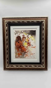 "Sanctus Hieronymus" Salvador Dali (Spain, 1904-1989) Lithograph
