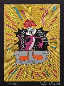 Ronnie Cutrone 'Identity Crisis (Hand Embellished)