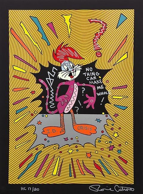 ロニー·カトローン　ronnie cutrone 版画　FelixTheCat Ronnie Cutrone Felix The Cat Print