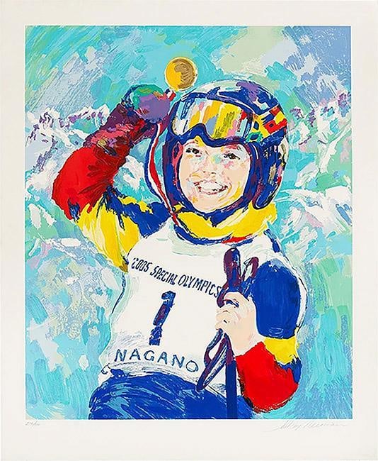LeRoy Neiman 'Nagano Special Olympics' (1 of 1)