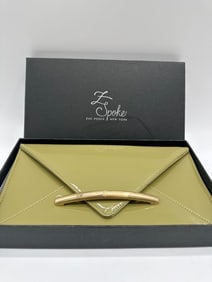 Z Spoke Zac Posen Patent Leather Clutch