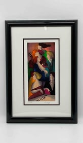 "Tosca" Linda Le Kinff (France, b.1949) Serigraph