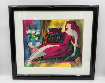 "Kim" Linda Le Kinff (France, b.1949) Serigraph