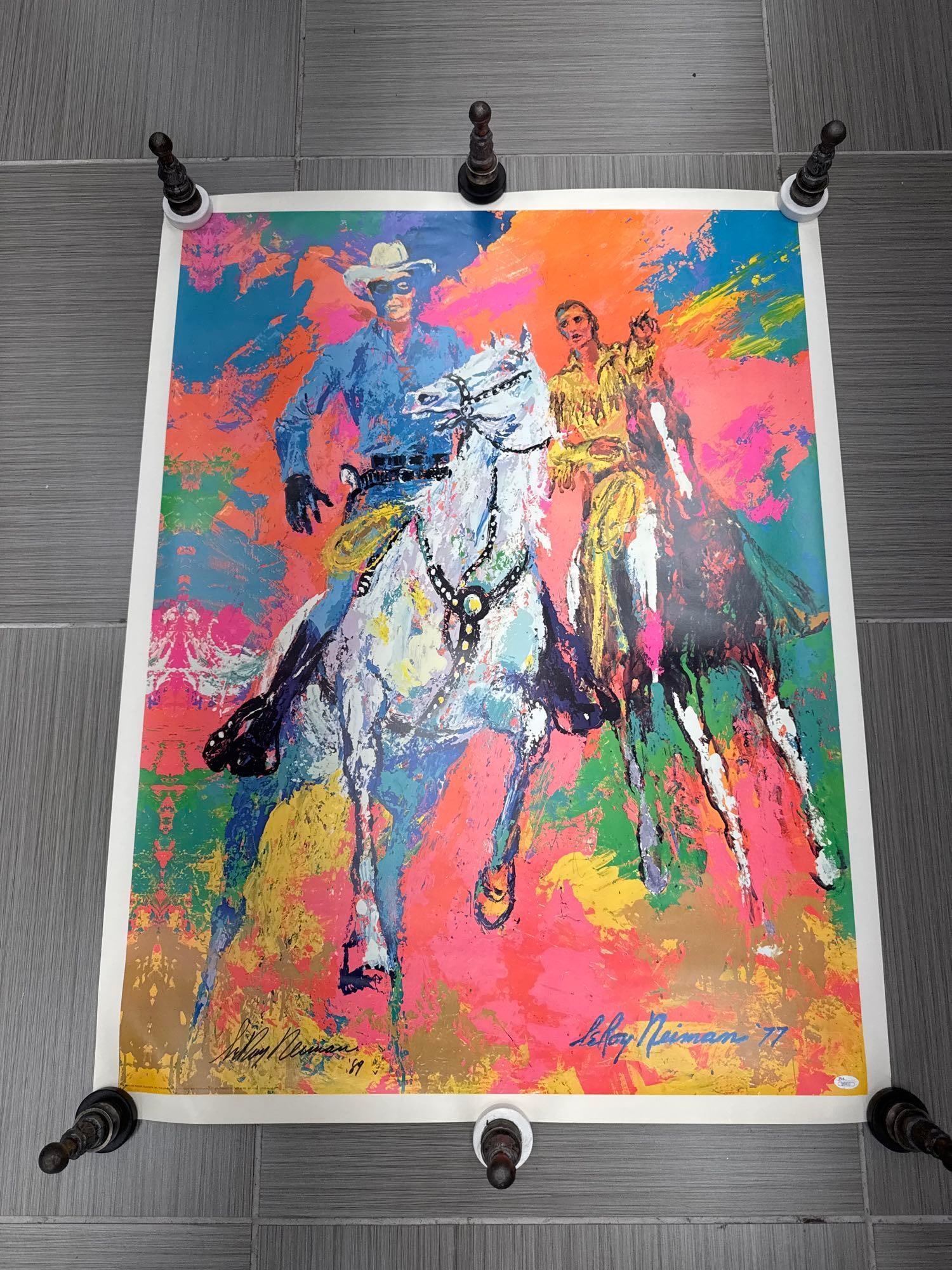 LEROY NEIMAN – The Lone Ranger and Tonto (1977) (1 of 5)