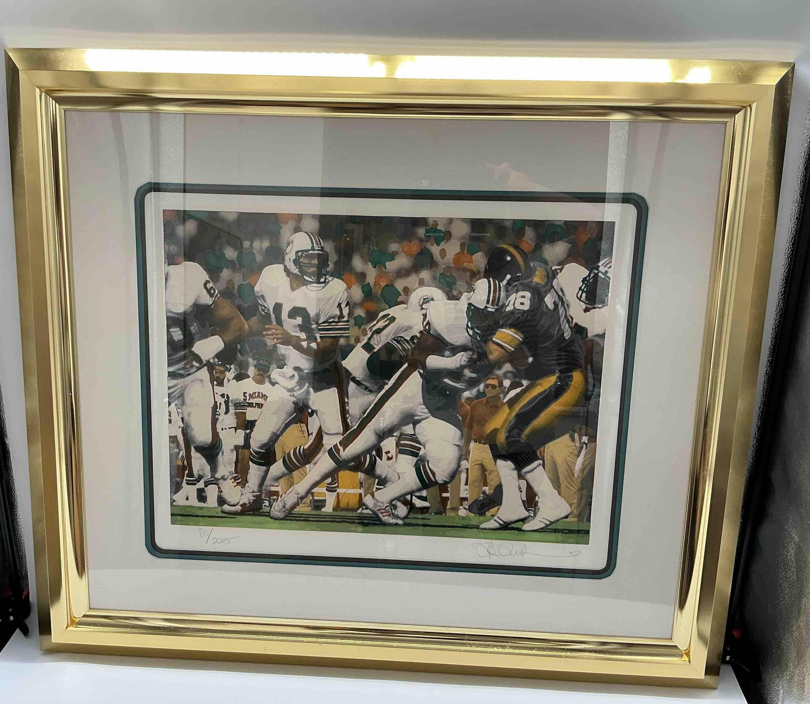 Limited Edition Football Print Signed by Artist (1 of 6)