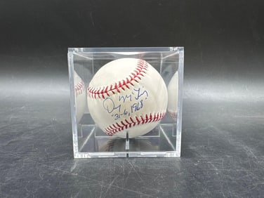 JSA Authenticated Autographed Baseball by Denny McLain