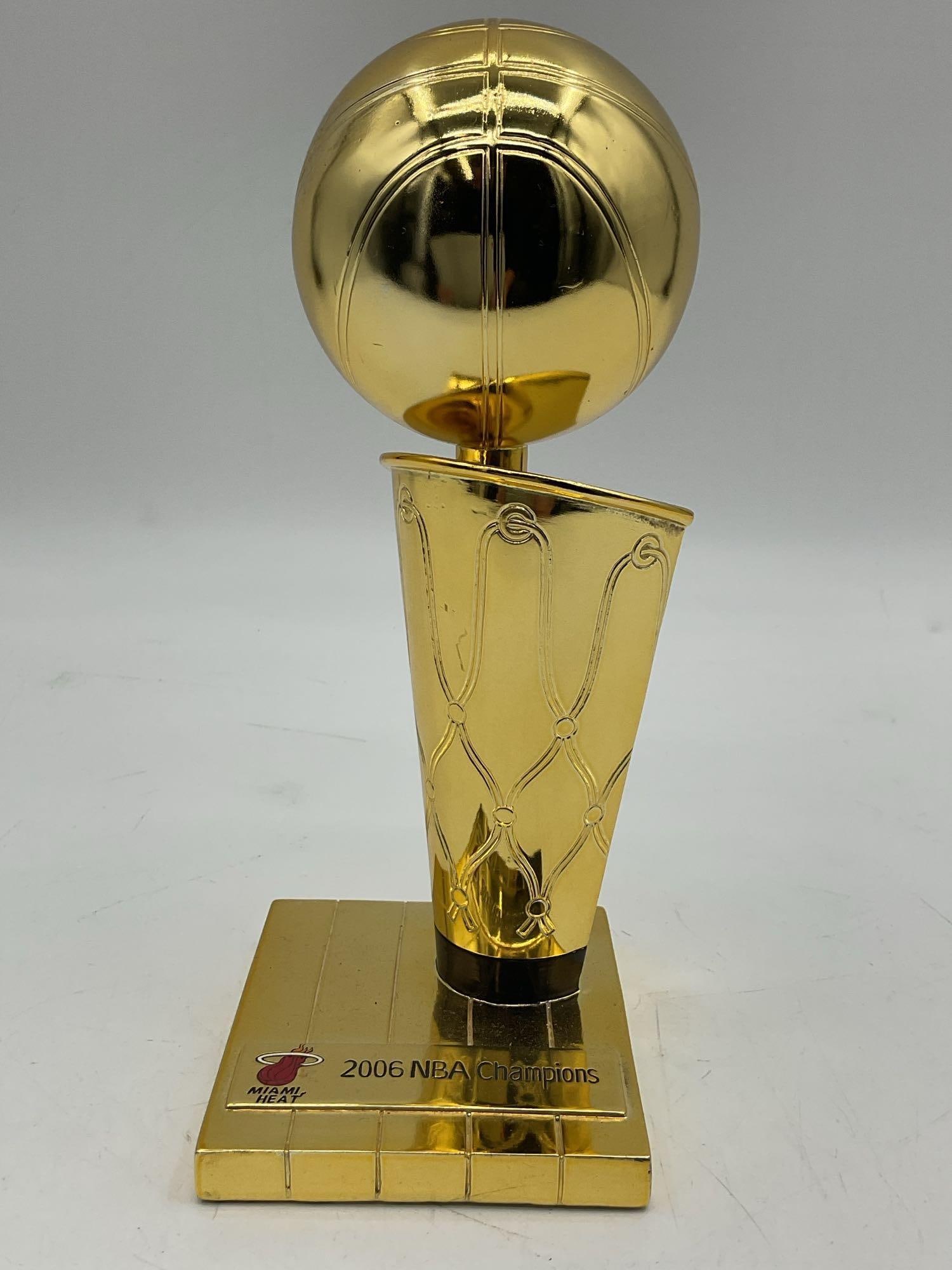 Miami Heat 2012 NBA Championship Trophy Replica (1 of 3)