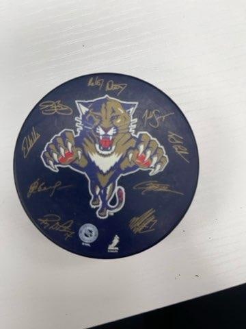 Florida Panthers 2000 Signed Puck (1 of 3)