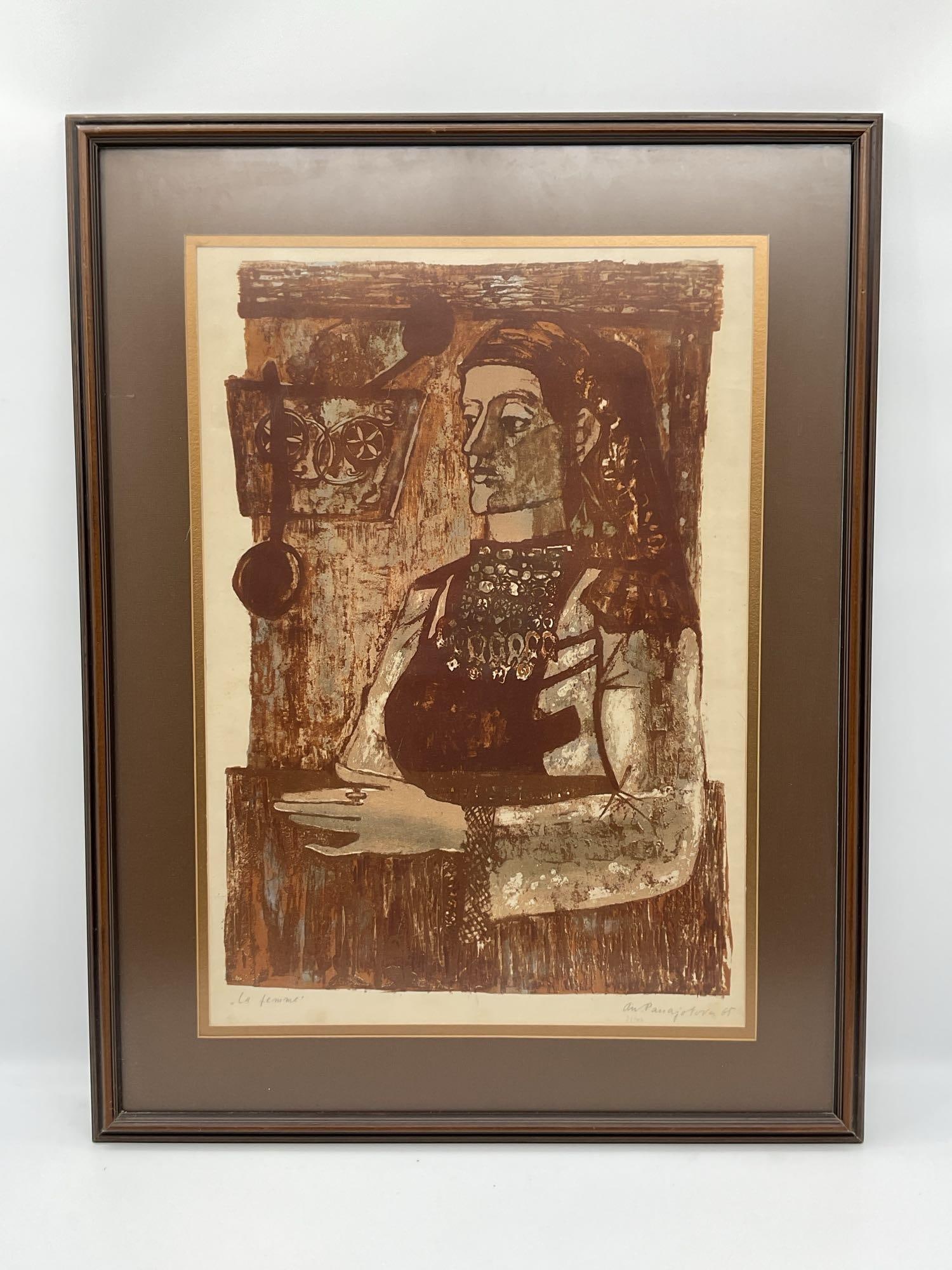 La Femme by Panayatova Lithograph (1 of 4)