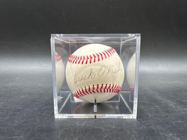 Buck O’Neil Signed Baseball PSA/DNA Authenticated