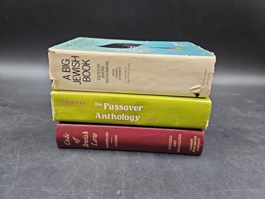A Big Jewish Book, The Passover Anthology, and Code of Jewish Law
