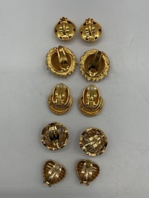 Vintage Gold and Silver Tone Beaded Necklace