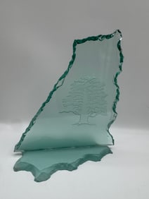 Etched Glass Tree of Life