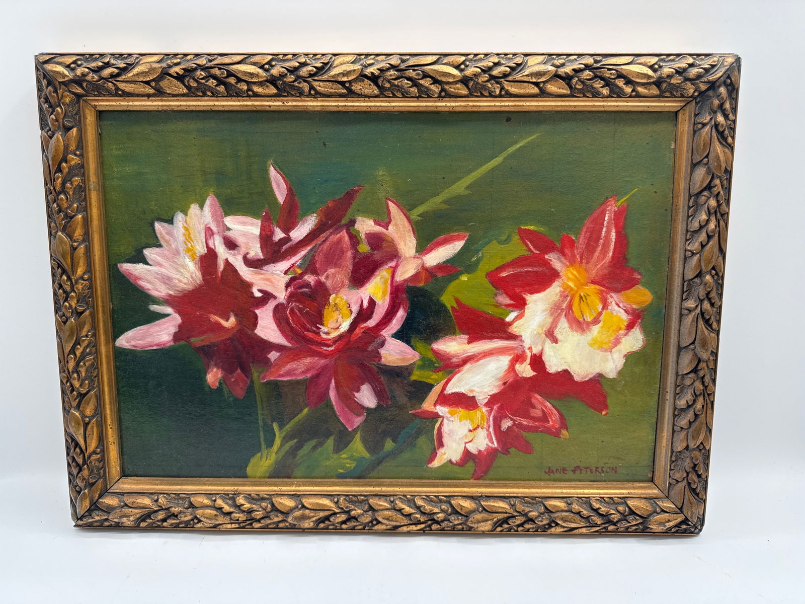 Jane Peterson Floral Still Life Oil Painting (1 of 4)