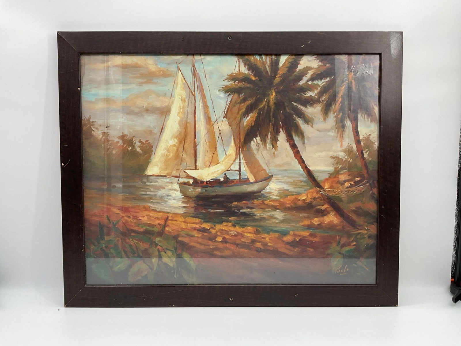 Sailboat at Sunset by Paolo Lithograph (1 of 3)