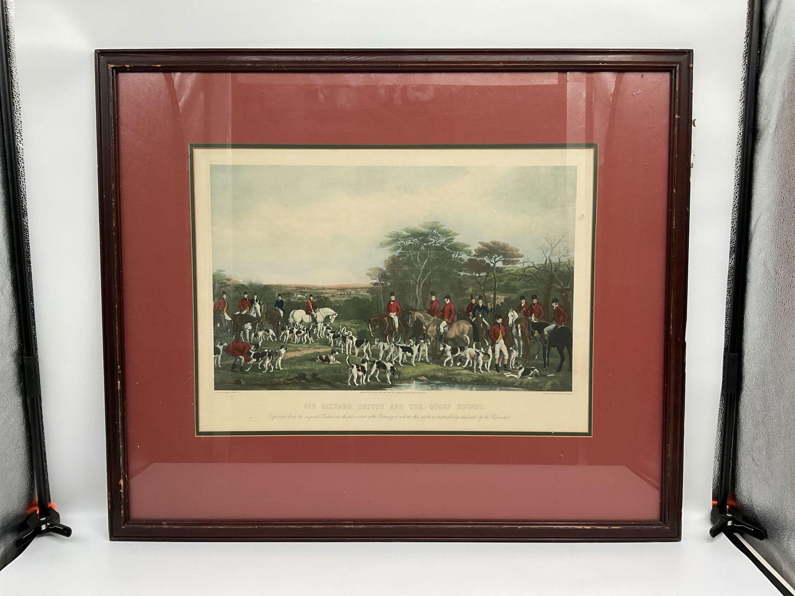 Sir Richard Sutton and the Quorn Hounds (1 of 4)