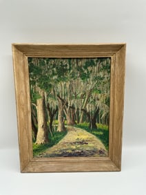 Hidden Harbor Siesta Key Oil Painting
