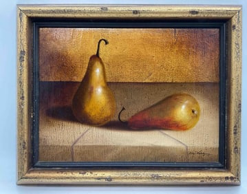 Still life of pears by Diego Velasquez