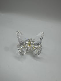 Swarovsky Butterfly and Flower Figurine