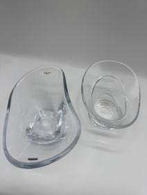 Two Art Glass Bowls