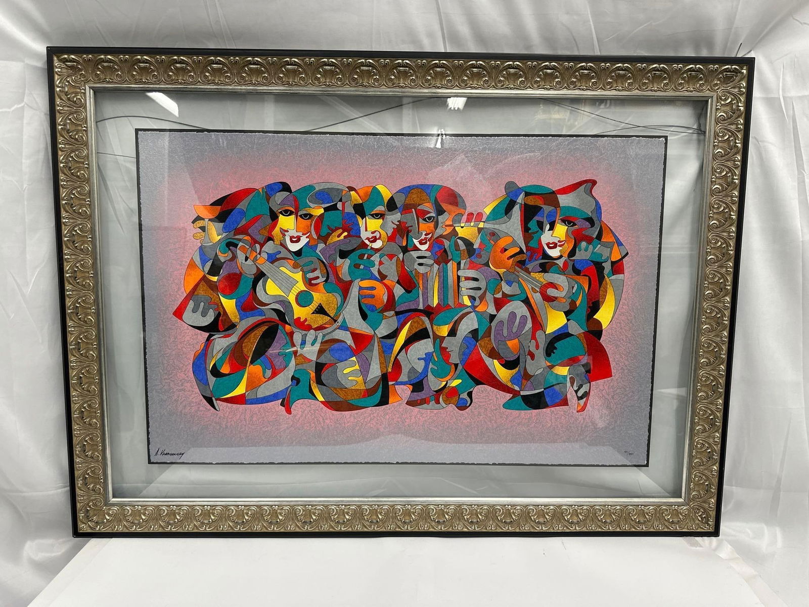 Toast for the orchestra ll  by Anatatole Krasnyansky Serigraph (1 of 5)