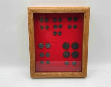 Framed Collection of Ancient Coins
