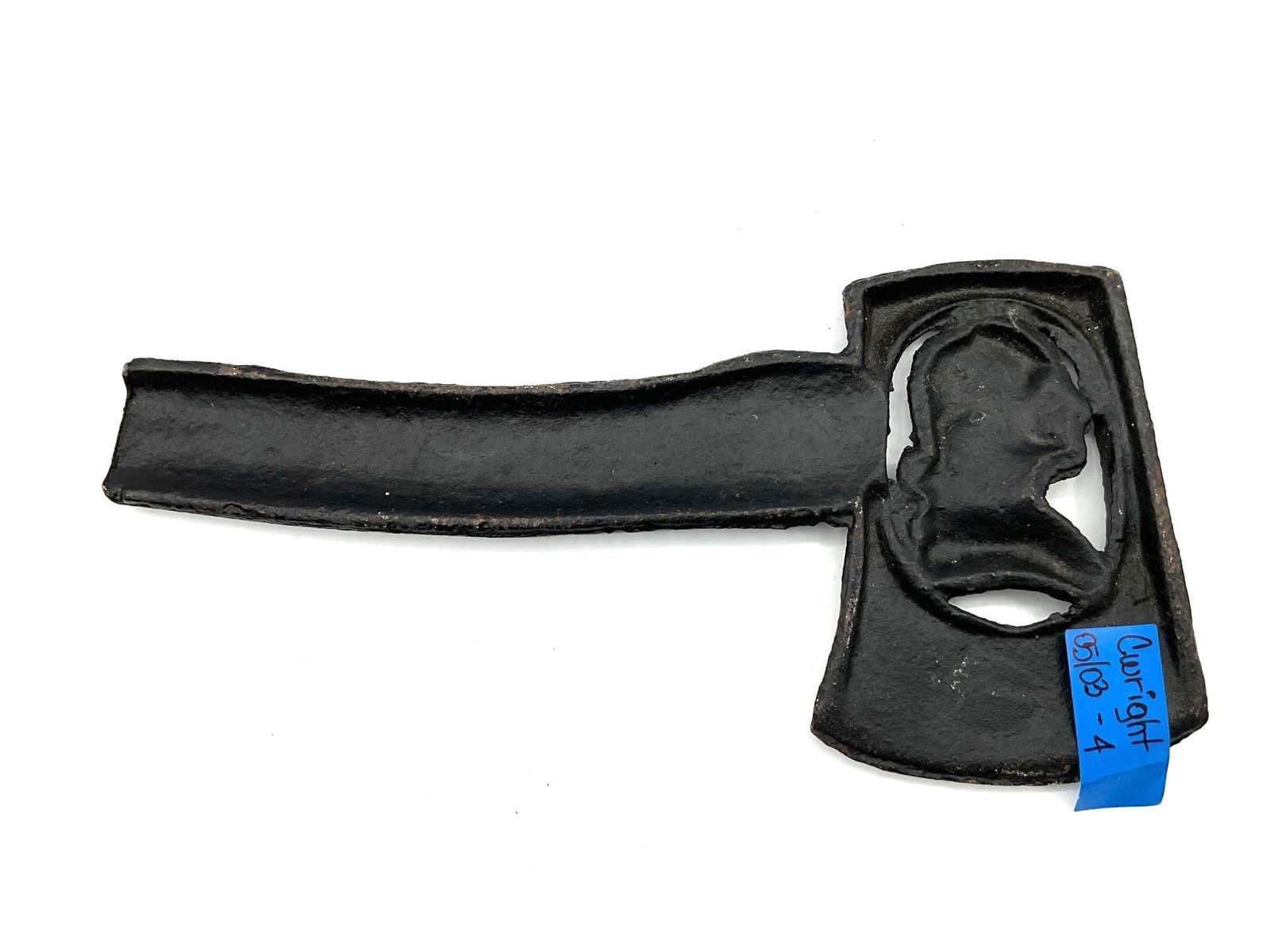 George Washington  Inauguration Hatchet Souvenir Cast Iron (1 of 1)