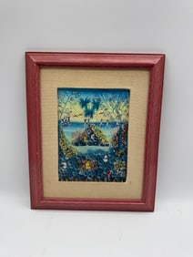 Framed Landscape Painting