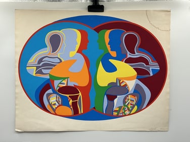 Arnold Belkin Abstract Painting, 1970