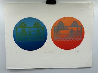 Rukha Olivia Katz Screenprint, Edition 1/200