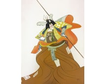 Al Hirshfeld 'Kakuki Shibaraku' (1 of 1)