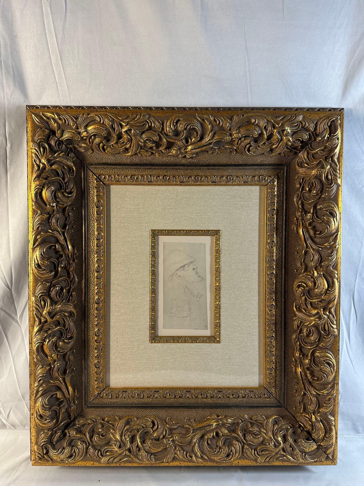 "L’explorateur, Vicomte de Brettes" Henri de Toulouse-Lautrec (French, 1864-1901)Etching (1 of 6)