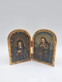 Religious Icon Triptych