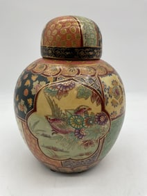 Satsuma style vase