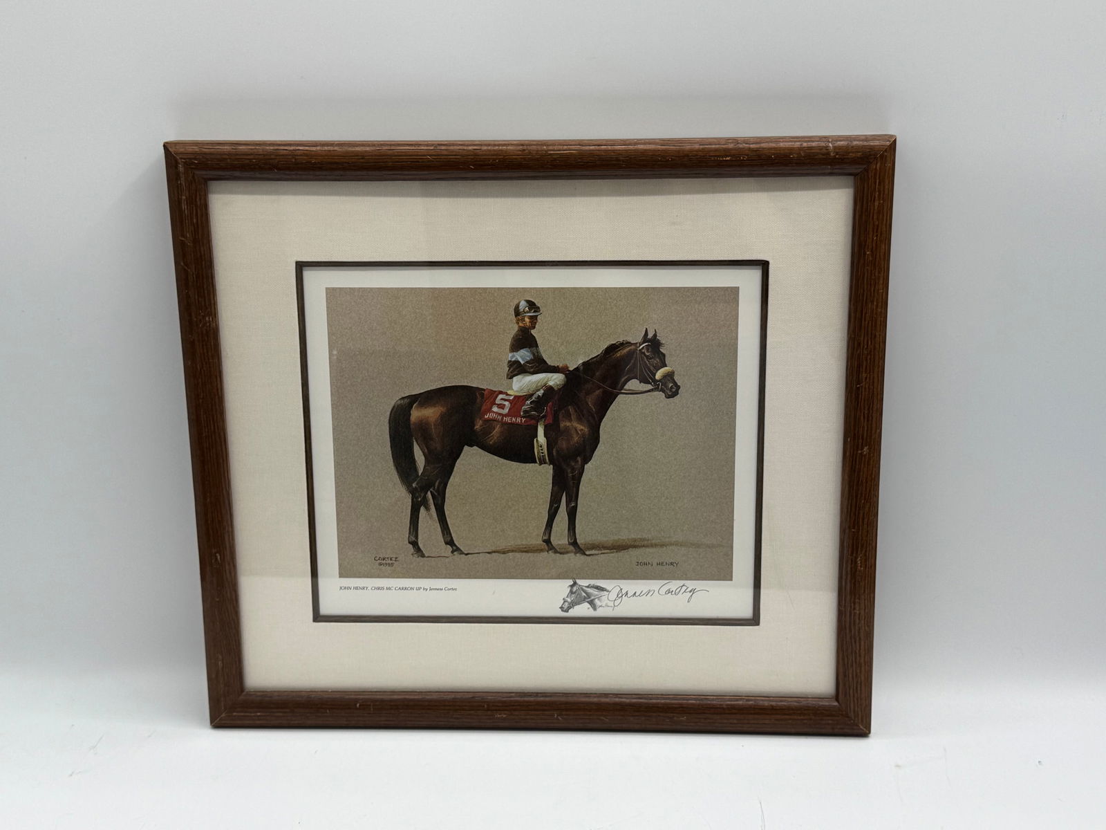 Jenness Cortez 'John Henry' Signed Print (1 of 5)