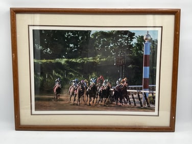 Celeste Susany "The 1985 Marlboro Cup" Lithograph