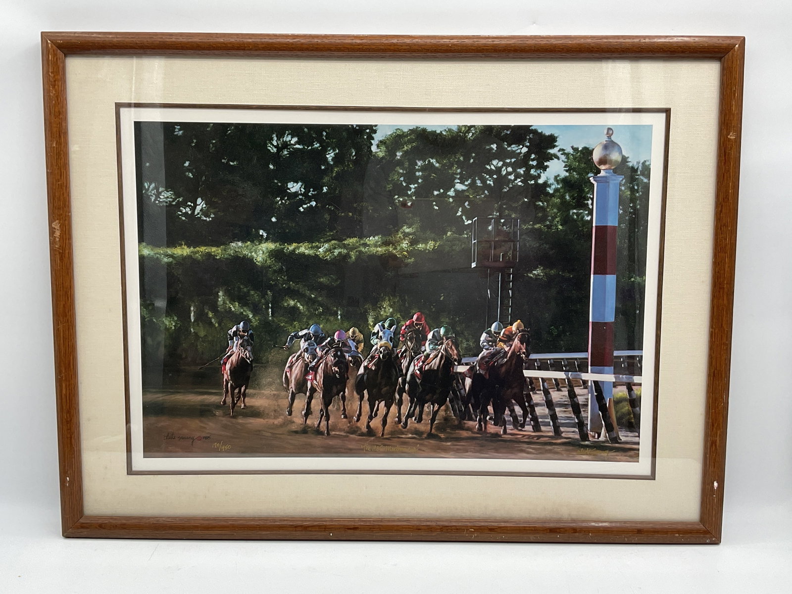 Celeste Susany "The 1985 Marlboro Cup" Lithograph (1 of 5)