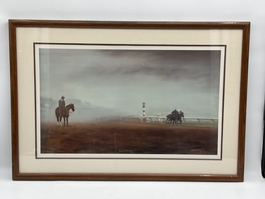 “Misty Morning?? litho