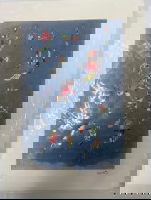 Azul celeste by Wassily Kandinsky