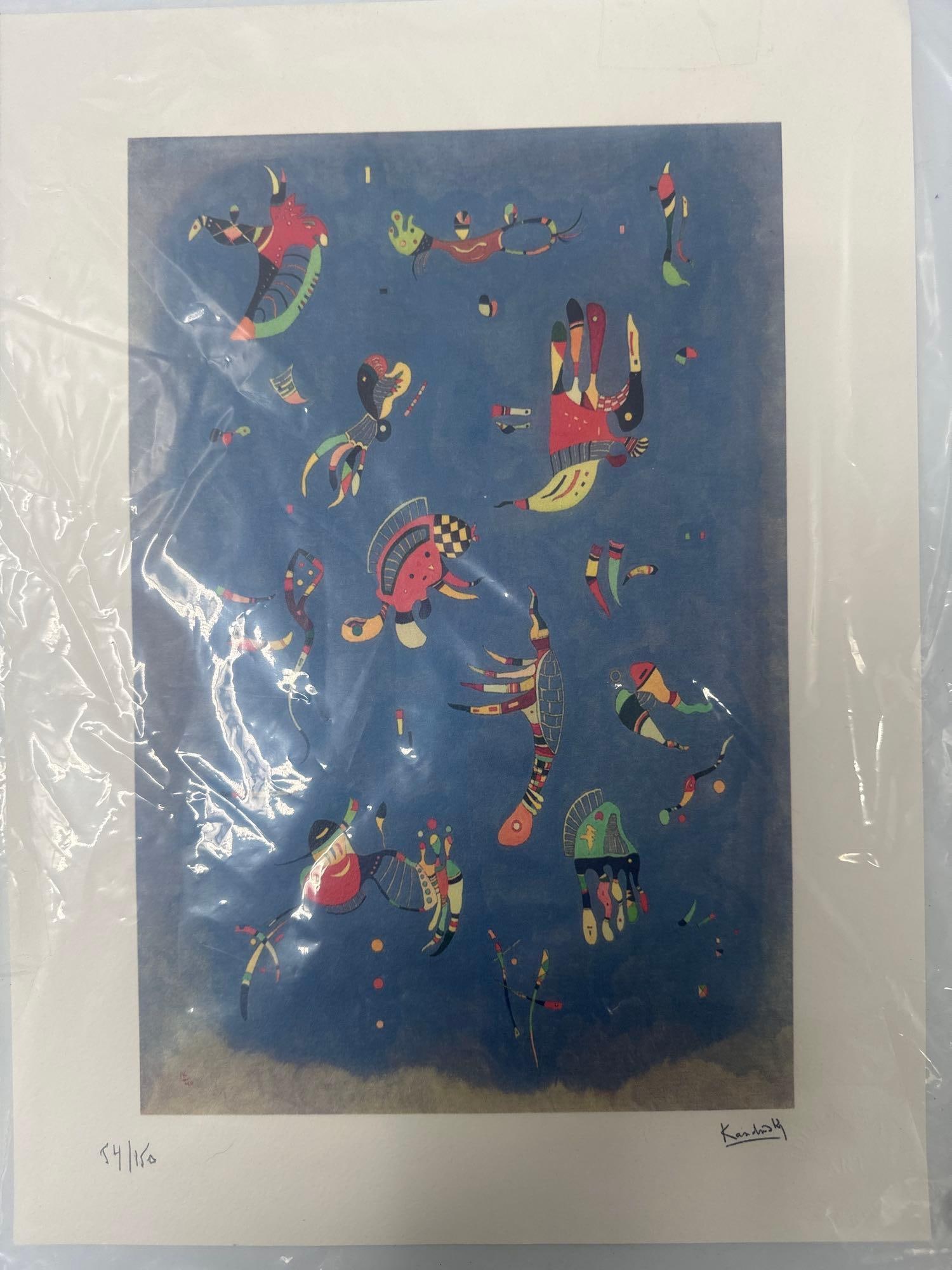 Azul celeste by Wassily Kandinsky (1 of 7)