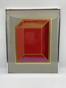 Geometric Print, "Secret Society", Signed and Numbered