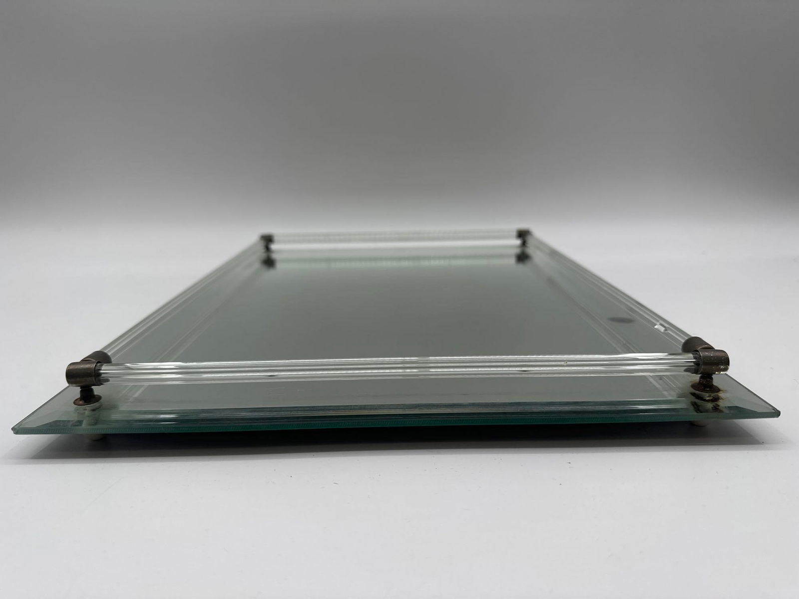 Godinger Silver Art Co. Mirror Vanity Tray (1 of 5)