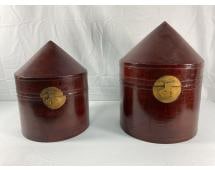 Antique Chinese Wedding Hat Box