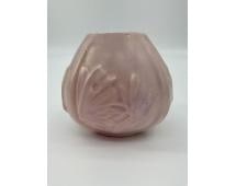 Small Lavender Matte Art Pottery Vase