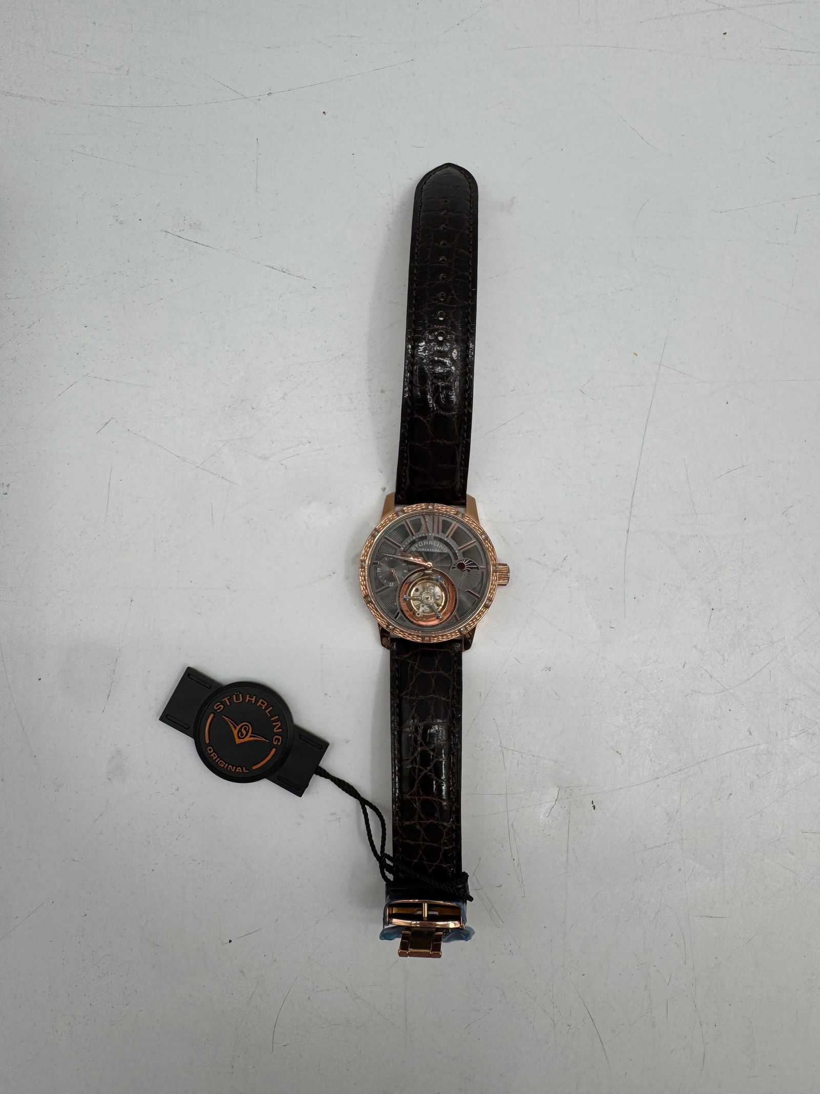 Eremoa Observatory Paris Moonphase Automatic Tourbillon Wristwatch (1 of 5)