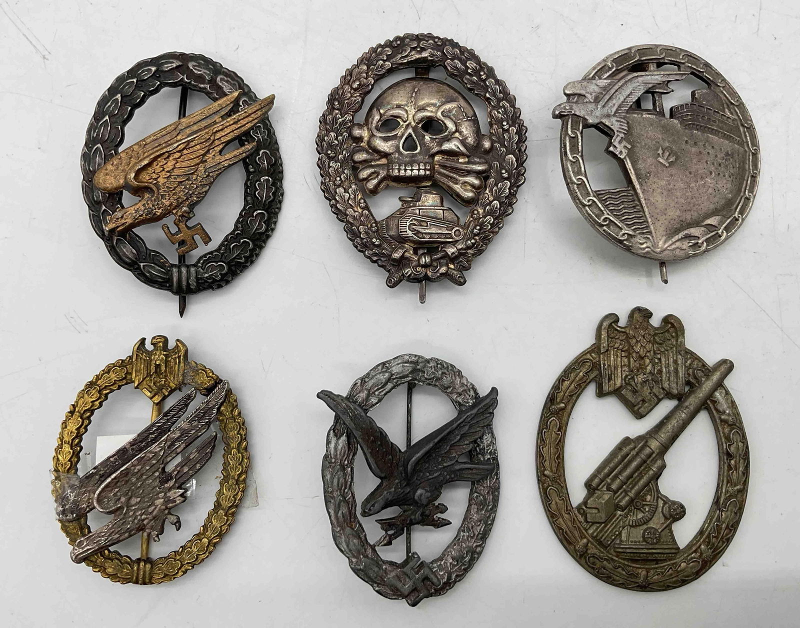 Collection of WWII German Military Badges and Awards. (1 of 5)