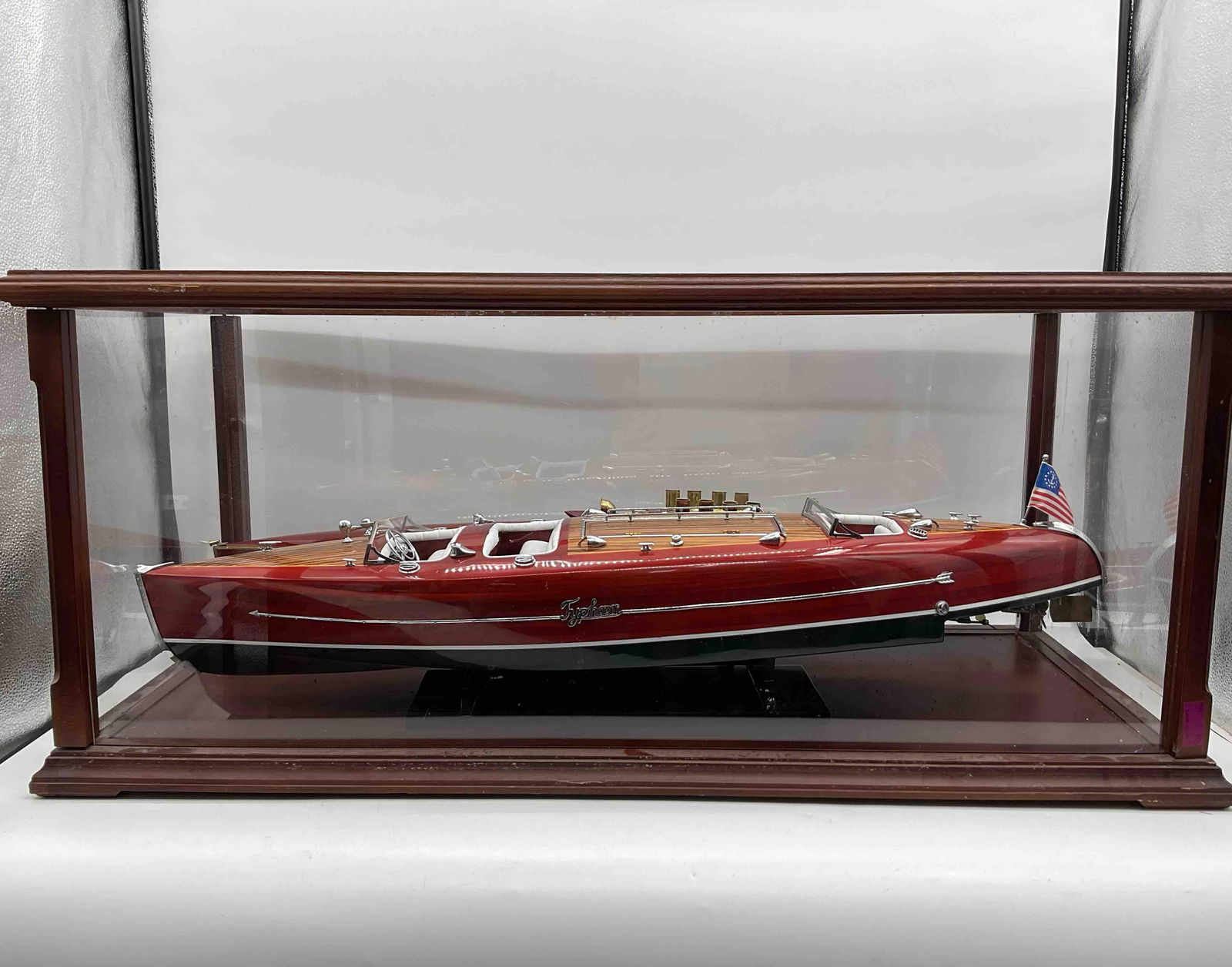 Wooden Model Boats “Dixie II?? Speedboat and “Typhoon?? Classic Limited Edition (9/10) (1 of 12)