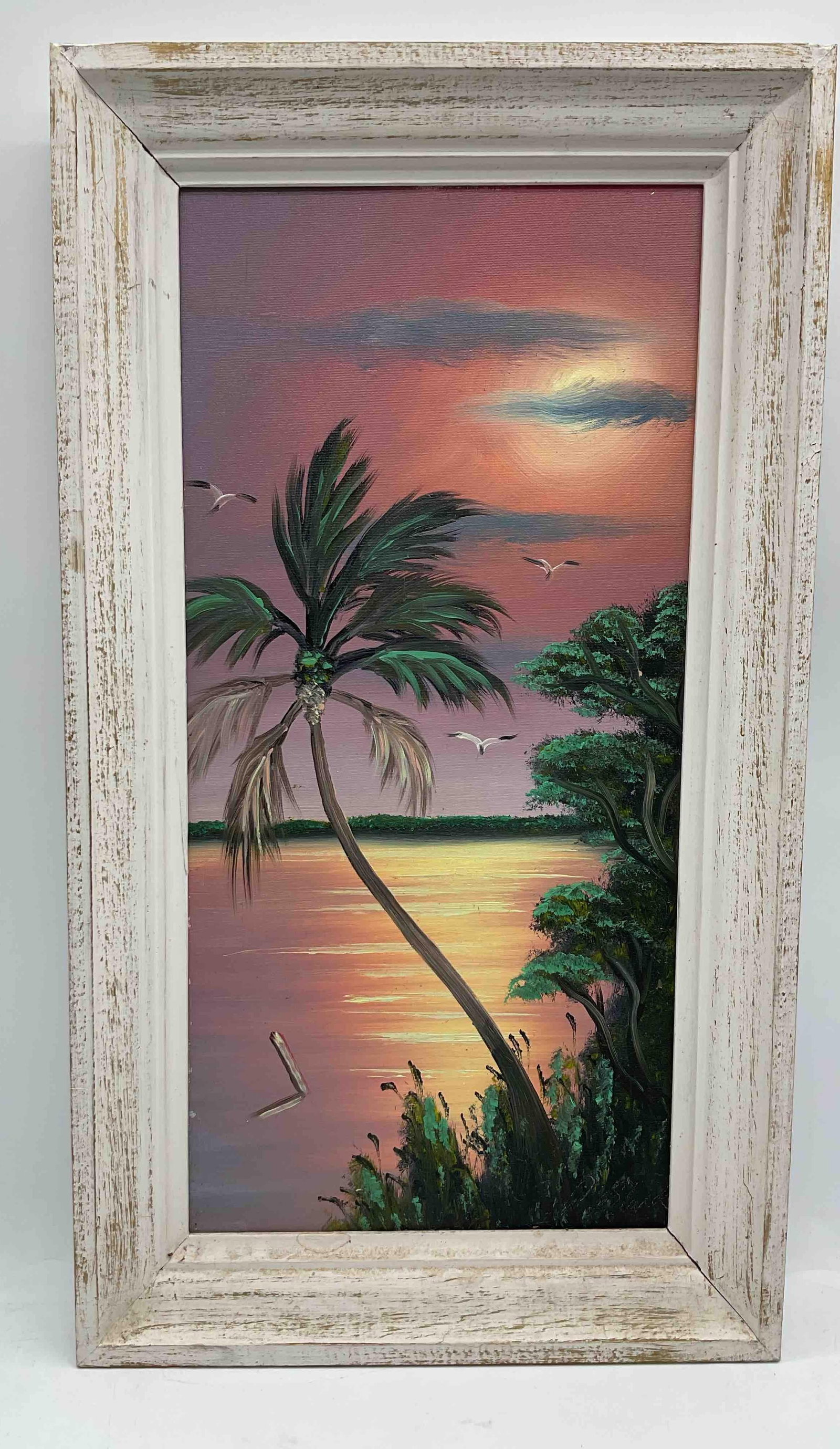 Florida Highwaymen Landscape Sunset by Al Black (American, 1947-2025) (1 of 3)
