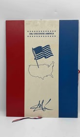 Limited edition hand-signed lithographs by Salvador Dalí titled Dali Discovers America