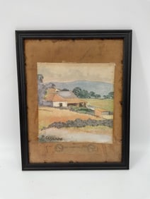 Landscape Attributed to Paul Cézanne